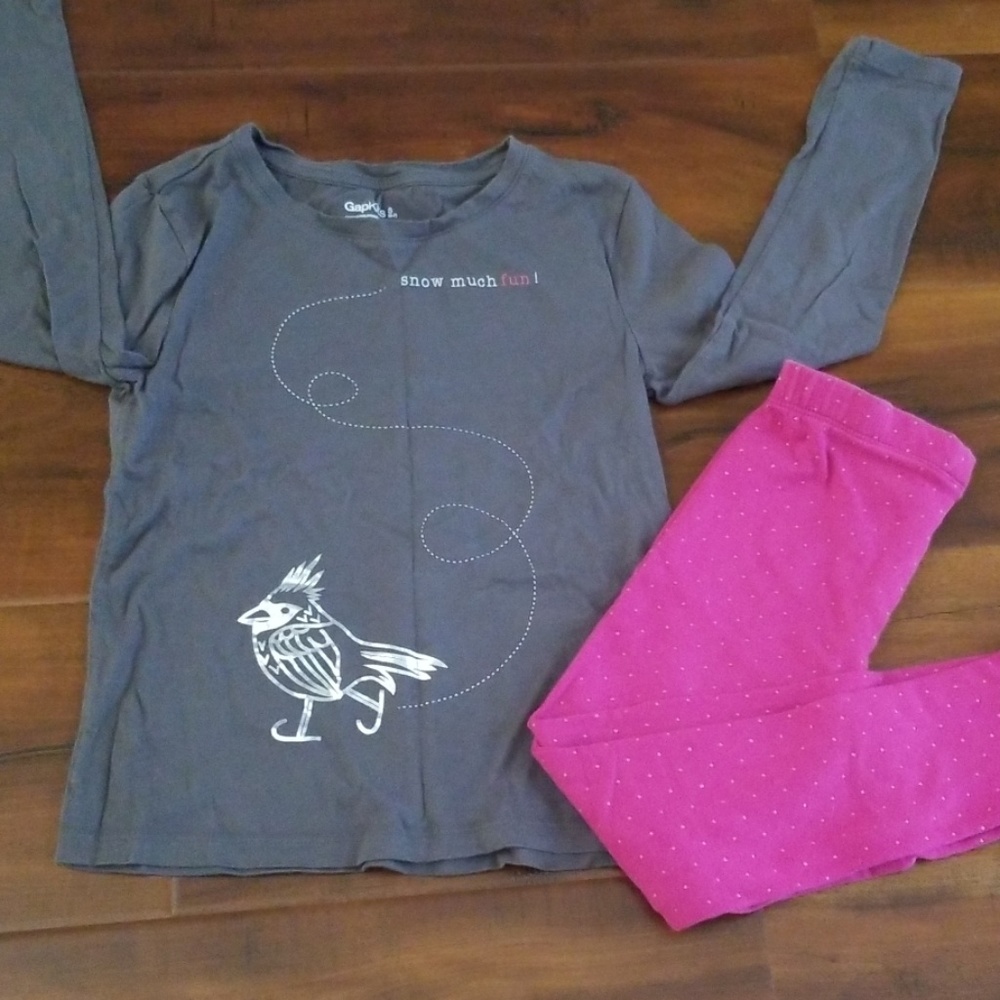 gap little girl outfit sz 5- 7
